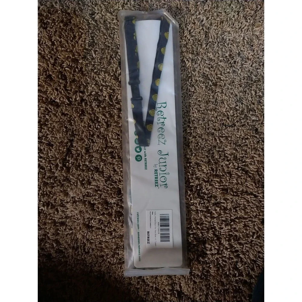 Pre-Tied Boys Tie (4-7 yrs) Navy Blue